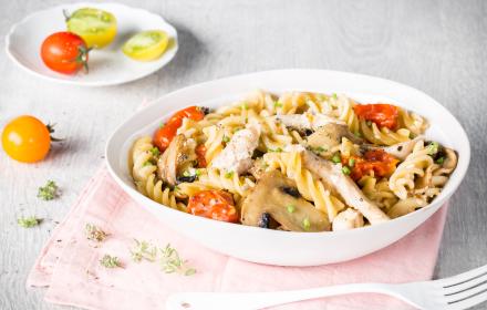 One pot pasta poulet et fromages Cookeo