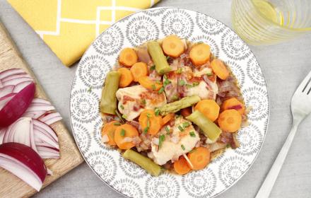 poulet aux asperges