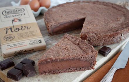 Gateau basque au chocolat