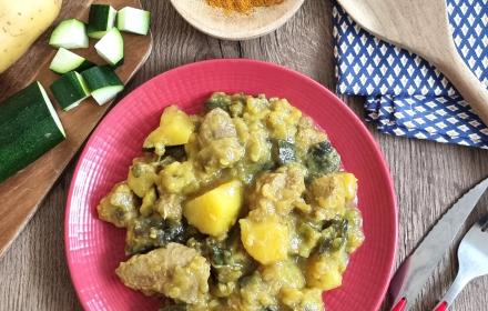 Sauté de porc façon colombo