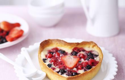 Tarte aux fruits rouges