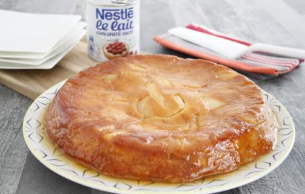 Flan crémeux aux poires