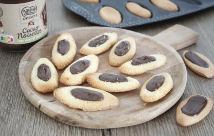 Barquettes pâte à tartiner