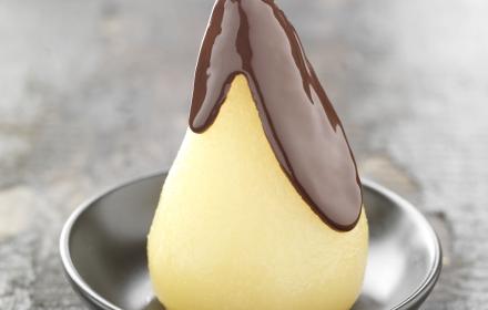 Boisson chocolat poire