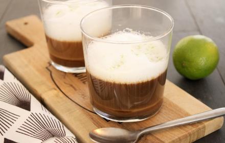 Ricoré et crème de marrons parfumés au citron