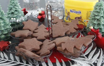 Sablés de Noel Nesquik