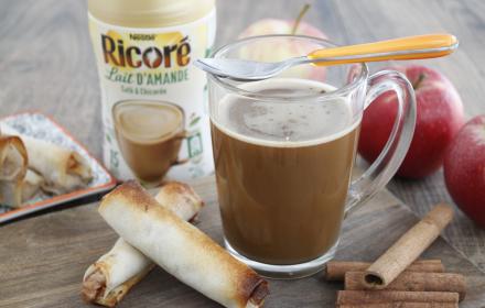 Ricoré Lait d'amande et nems pommes cannelles