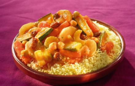 Couscous d'agneau aux légumes