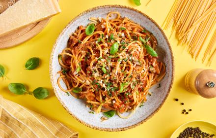 Spaghetti bolognaise bio
