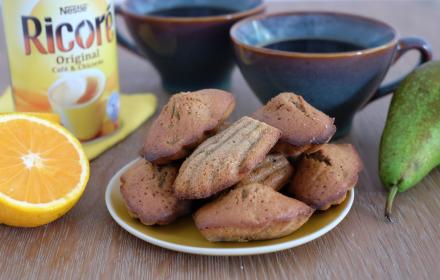 Madeleines poires Ricoré