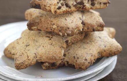 Gâteaux alsaciens aux noix et chocolat