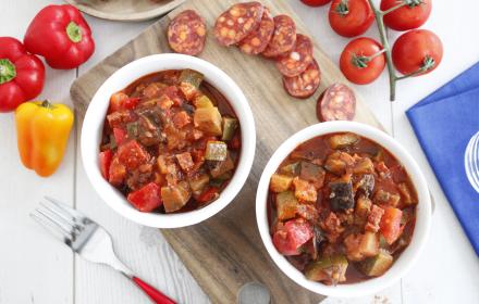 ratatouille chorizo