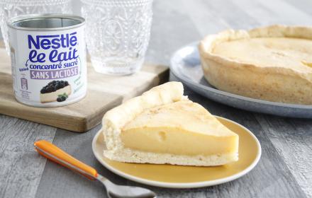 Flan sans lactose