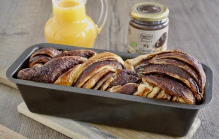 Babka à la pâte à tartiner
