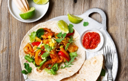 FAJITAS MEXICAINES VEGETARIENNES