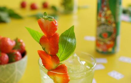 Fraise basilic