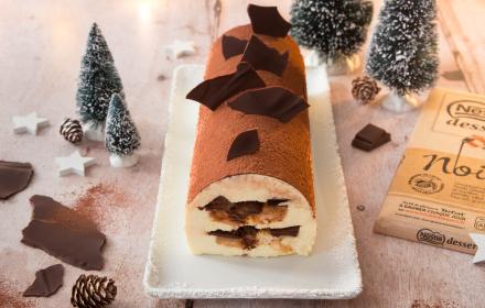 Buche tiramisu