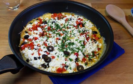 Omelette à la grecque