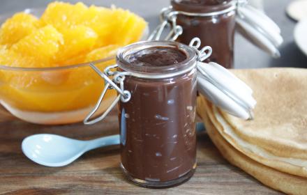 Pâte à tartiner au chocolat noir