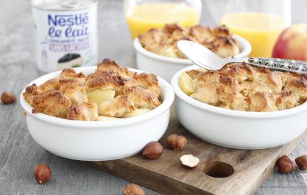 crumble pommes sans lactose