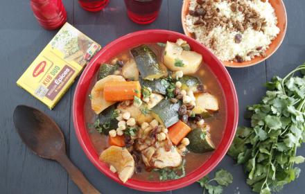 Couscous de poulet aux épices Cookeo