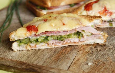 Croq'malin jambon courgette