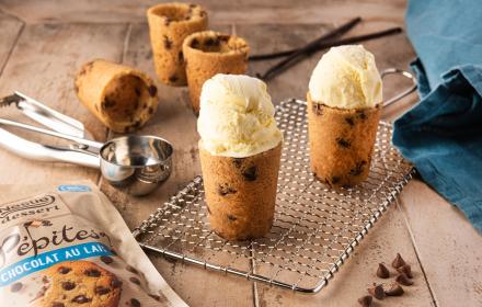Cookies cup pépites de chocolat
