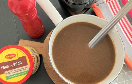 Sauce boeuf bourguignon