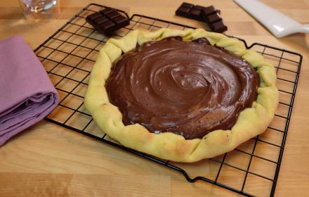 Tarte facile au chocolat
