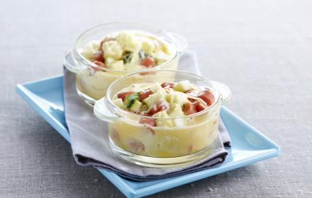 Petites timbales de saucisses
