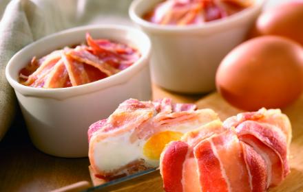 Oeufs en paniers