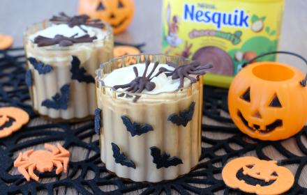 Boisson Nesquik choco nutty d'halloween