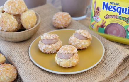 Chouquettes et chantilly choco nutty