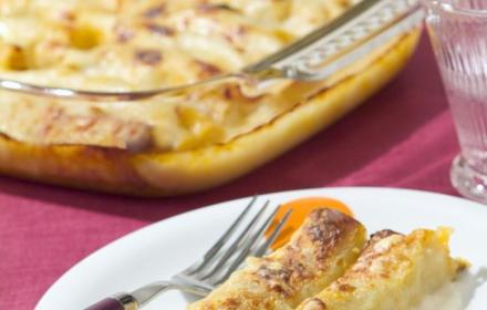 Cannelloni aux petits légumes et poulet
