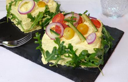 Sandwich cake au poulet