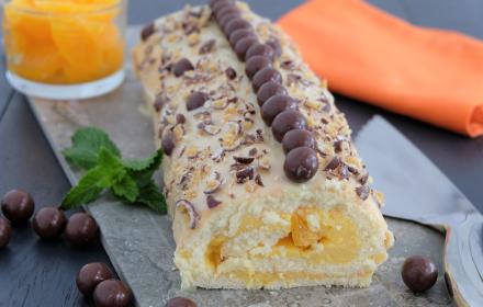 Buche orange Kitkat