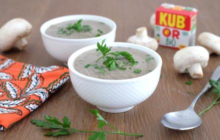 Crème de champignons