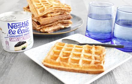 gaufre sans lactose
