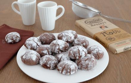 Crinkles au chocolat
