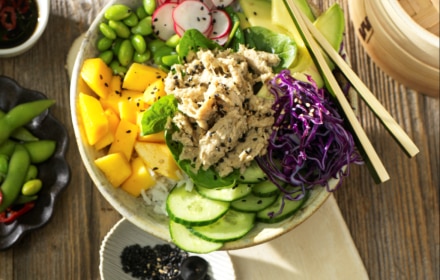 Vuna poke bowl