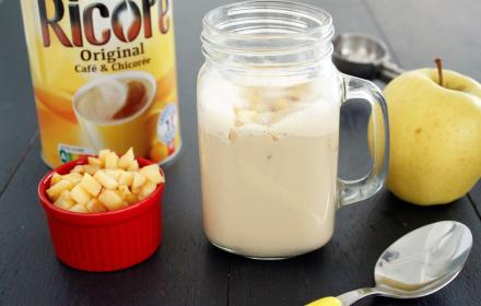 Ricoré frappé, pommes caramélisées