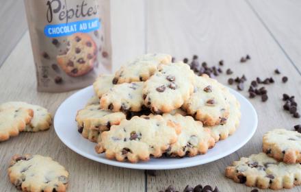 sablés aux pépites de chocolat