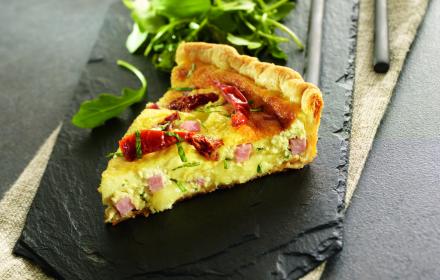 Quiche italienne aux lardons