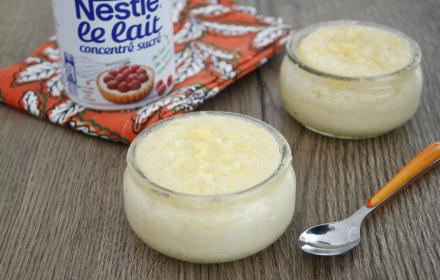 Petits flans coco ananas
