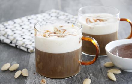 Espresso mousse de lait