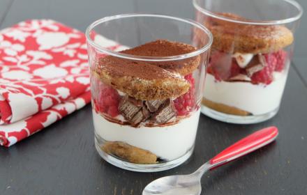 Tiramisu framboises Kitkat