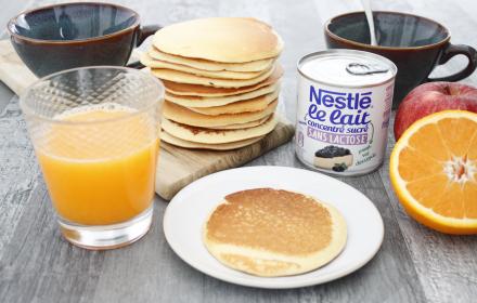 Pancakes sans lactose