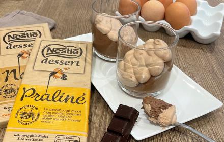 mousse aux deux chocolats