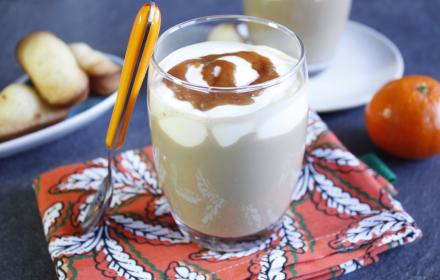 Ricoré et crème caramel fudge