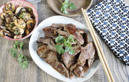 Boeuf teriyaki